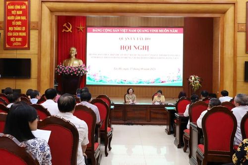 Tây Hồ: nâng cao vai trò của các tổ Đảng và từng đảng viên