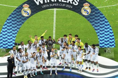 Tân binh Mbappe ghi bàn, Real Madrid vô địch Siêu cúp châu Âu