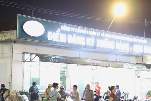 Gian nan kiểm soát an toàn thực phẩm ở chợ đầu mối nông sản lớn nhất TPHCM