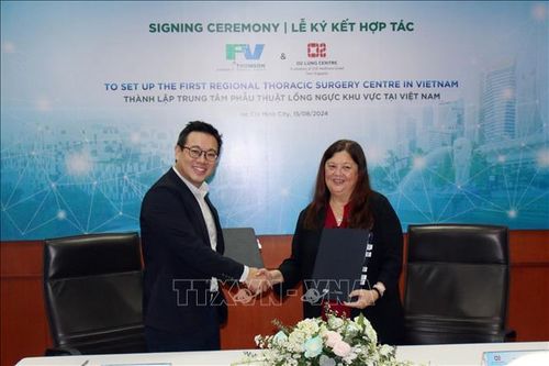 Thành lập Trung tâm phẫu thuật lồng ngực tầm cỡ khu vực tại Việt Nam
