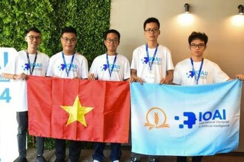 Học sinh Việt Nam giành huy chương tại kỳ thi Olympic Trí tuệ nhân tạo quốc tế
