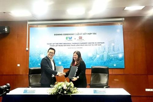 Ký kết hợp tác thành lập Trung tâm phẫu thuật lồng ngực tầm cỡ khu vực tại Việt Nam