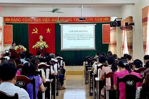 Nâng cao chất lượng đào tạo, bồi dưỡng cán bộ