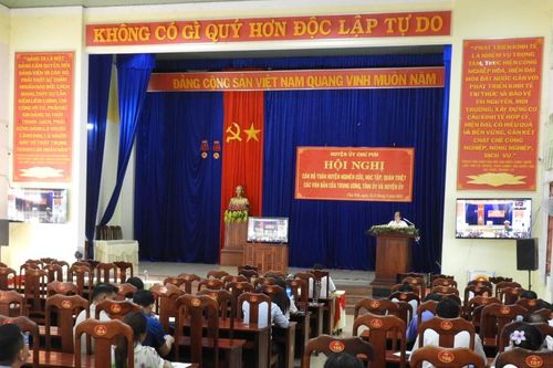 Chư Pưh: Quán triệt văn bản mới của Đảng cho cán bộ chủ chốt
