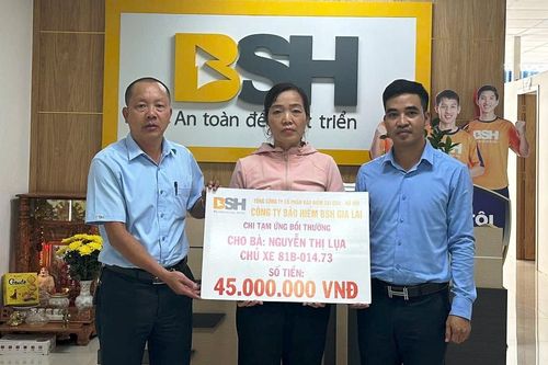 Tạm ứng 45 triệu đồng bồi thường vụ tai nạn lật xe khách trên quốc lộ 25