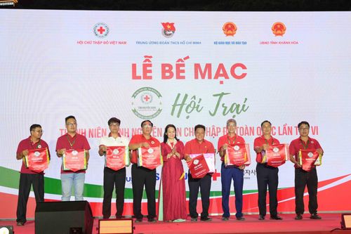 Bế mạc Hội trại thanh niên, tình nguyện viên Chữ thập đỏ toàn quốc lần thứ VI