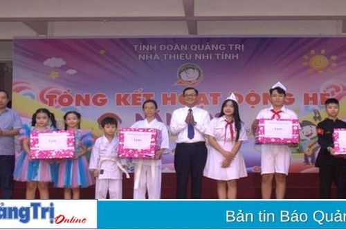 Nhà Thiếu nhi tỉnh Quảng Trị tổng kết hoạt động hè năm 2024