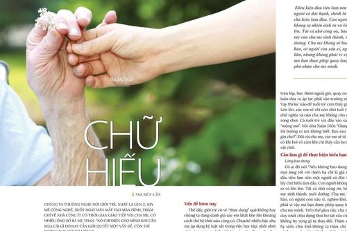 Chữ hiếu
