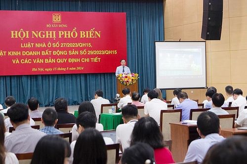 Bộ Xây dựng tổ chức Hội nghị phổ biến Luật Nhà ở 2023 và Luật Kinh doanh bất động sản 2023