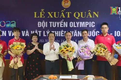 Hà Nội thi Olympic Thiên văn, Vật lý thiên văn quốc tế
