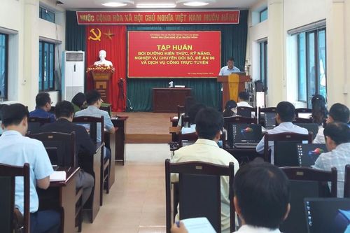 Bồi dưỡng kiến thức, kỹ năng, nghiệp vụ chuyển đổi số, Đề án 06 cho 280 học viên