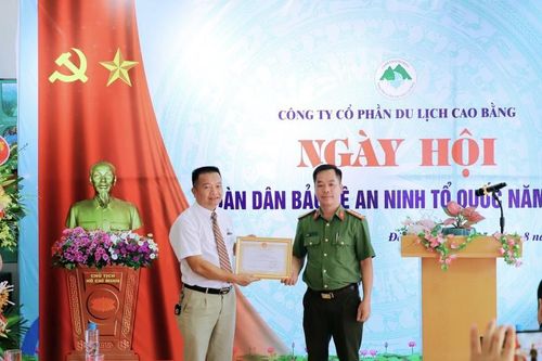 Công ty Cổ phần Du lịch Cao Bằng tổ chức Ngày hội toàn dân bảo vệ an ninh Tổ quốc năm 2024