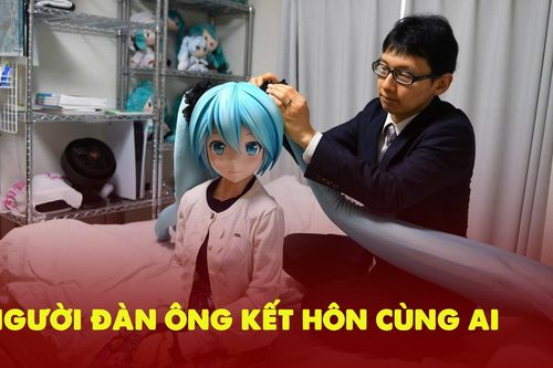 Cuộc hôn nhân của người đàn ông Nhật Bản với búp bê ảo