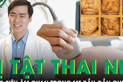 4 mốc siêu âm dị tật thai nhi quan trọng mẹ bầu cần nhớ