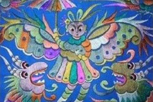 Kỳ bí vải batik Mông