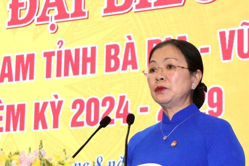 Phó Chủ tịch Trương Thị Ngọc Ánh nhấn mạnh sáu nội dung quan trọng với Mặt trận Bà Rịa – Vũng Tàu