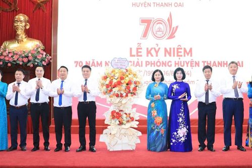 Thanh Oai: xứng danh quê hương cách mạng, đổi mới phát triển cùng Thủ đô