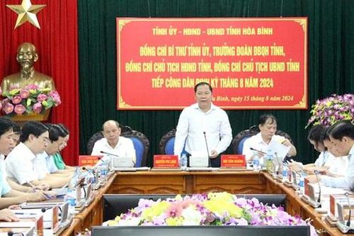 Bí thư, Chủ tịch tỉnh chỉ đạo giải quyết dứt điểm khiếu kiện, kiến nghị, bức xúc của dân