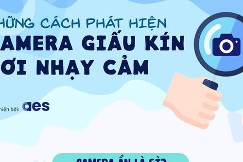 Những cách phát hiện camera ẩn quay lén cần biết
