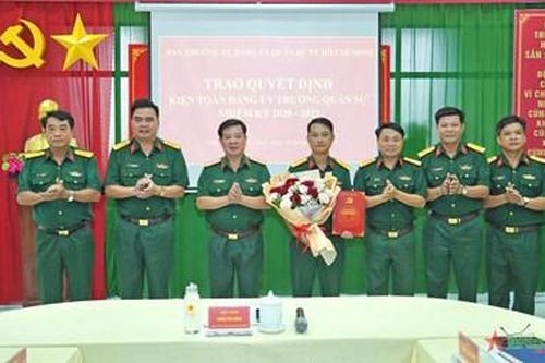 Kiện toàn Đảng ủy Trường Quân sự Bộ tư lệnh TP Hồ Chí Minh