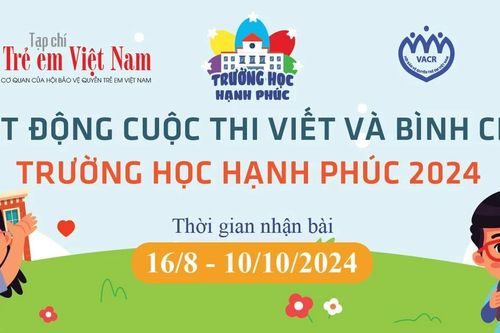Phát động Cuộc thi viết và bình chọn Trường học hạnh phúc năm 2024