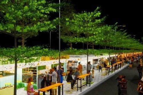 Phố đêm Trung Sơn được đầu tư hơn 50 tỉ đồng ở TPHCM có gì?