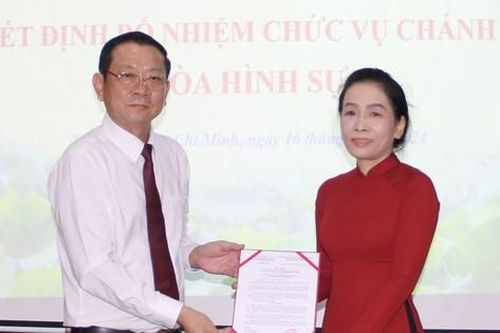 Bà Phạm Thị Duyên làm chánh tòa Tòa Hình sự TAND cấp cao tại TPHCM