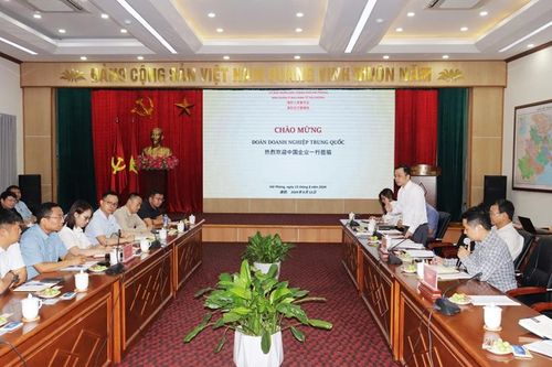 Doanh nghiệp Trung Quốc tìm hiểu đầu tư về cung ứng sản xuất linh kiện cho tuabin điện gió