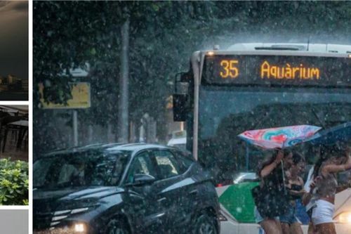 Sau chuỗi ngày nắng nóng, bão lớn tấn công quần đảo Balearic của Tây Ban Nha