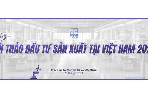 Hội thảo đầu tư sản xuất tại Việt Nam 2024 thu hút hàng trăm doanh nghiệp tham gia