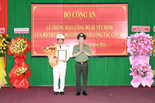 Trà Vinh có tân giám đốc công an tỉnh