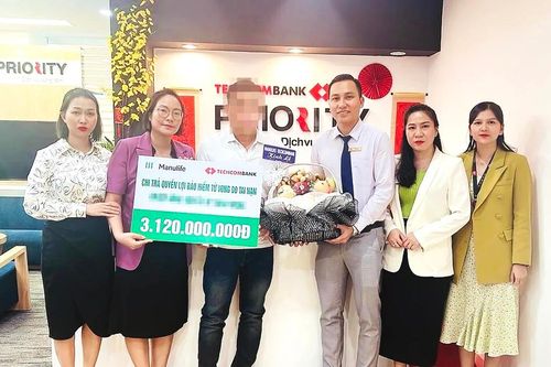 Một khách hàng được Manulife Việt Nam trả quyền lợi BH hơn 3 tỷ đồng