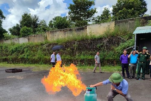 Gia Lai: Gần 60 học viên được huấn luyện nghiệp vụ phòng cháy chữa cháy