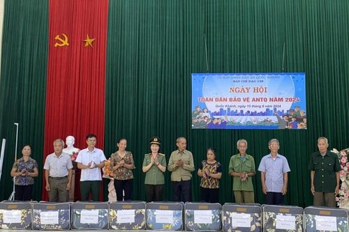 Xã Quốc Khánh, huyện Tràng Định tổ chức ngày hội toàn dân bảo vệ an ninh Tổ quốc