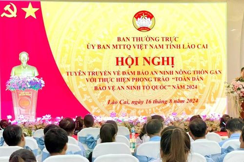 120 đại biểu được tuyên truyền về đảm bảo an ninh nông thôn
