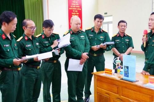 49 sáng kiến tiêu biểu tại Hội thi Sáng kiến Lực lượng vũ trang tỉnh năm 2024