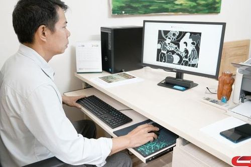 Lặng thầm sau những bức tranh minh họa