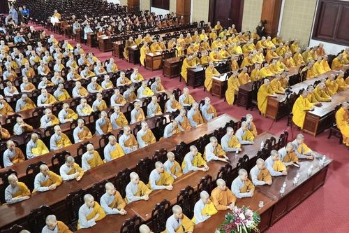 Học viện Phật giáo VN tại Hà Nội - trường hạ Sóc Thiên Vương tạ pháp khóa An cư kiết hạ
