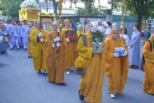 Lễ truy niệm, phụng tống kim quan Trưởng lão Hòa thượng Thích Đạt Phước trà-tỳ