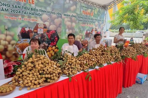 Khai mạc Tuần lễ Nhãn và nông sản tiêu biểu tỉnh Hưng Yên tại Hà Nội