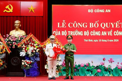 Đại tá Trần Xuân Ánh giữ chức vụ Giám đốc Công an tỉnh Thái Bình