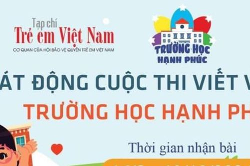 Thi viết và bình chọn 'Trường học hạnh phúc'
