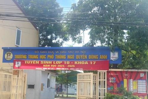 Trường THPT Ngô Quyền - Đông Anh thu hồi quyết định 'dừng đào tạo' học sinh