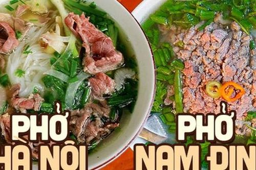 3 khác biệt điển hình giữa phở bò Hà Nội và phở bò Nam Định