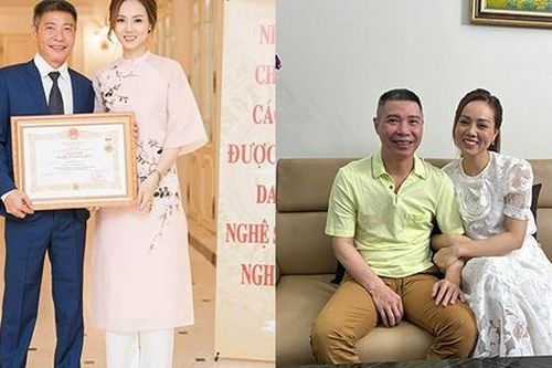 Cuộc sống bình dị bên vợ kém 15 tuổi của nam NSND, phó Giám đốc Nhát hát Kịch Hà Nội