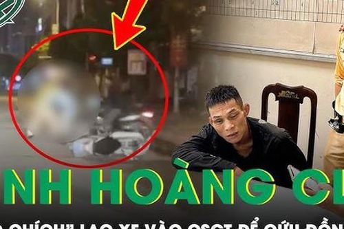 Sáng 16/8: clip đạo chích lao xe vào CSGT hòng giải cứu đồng bọn khi trộm xe bất thành