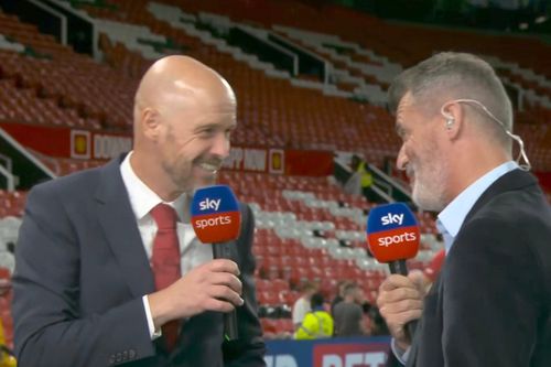 Ten Hag 'đấu khẩu' với Roy Keane