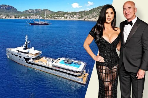 Loạt khách VIP trên siêu du thuyền 500 triệu USD của Jeff Bezos