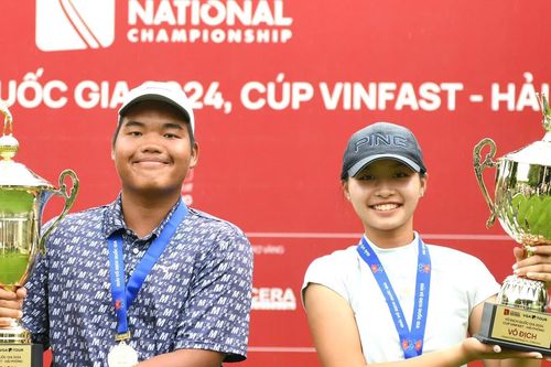 Đức Sơn, Chúc An làm nên lịch sử tại giải golf VĐQG 2024