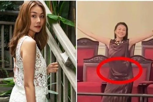 Thanh Hằng lộ bụng thấy rõ, chắc chắn đã 'lên chức'?